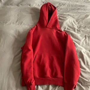 Red TNA hoodie- size large barely worn